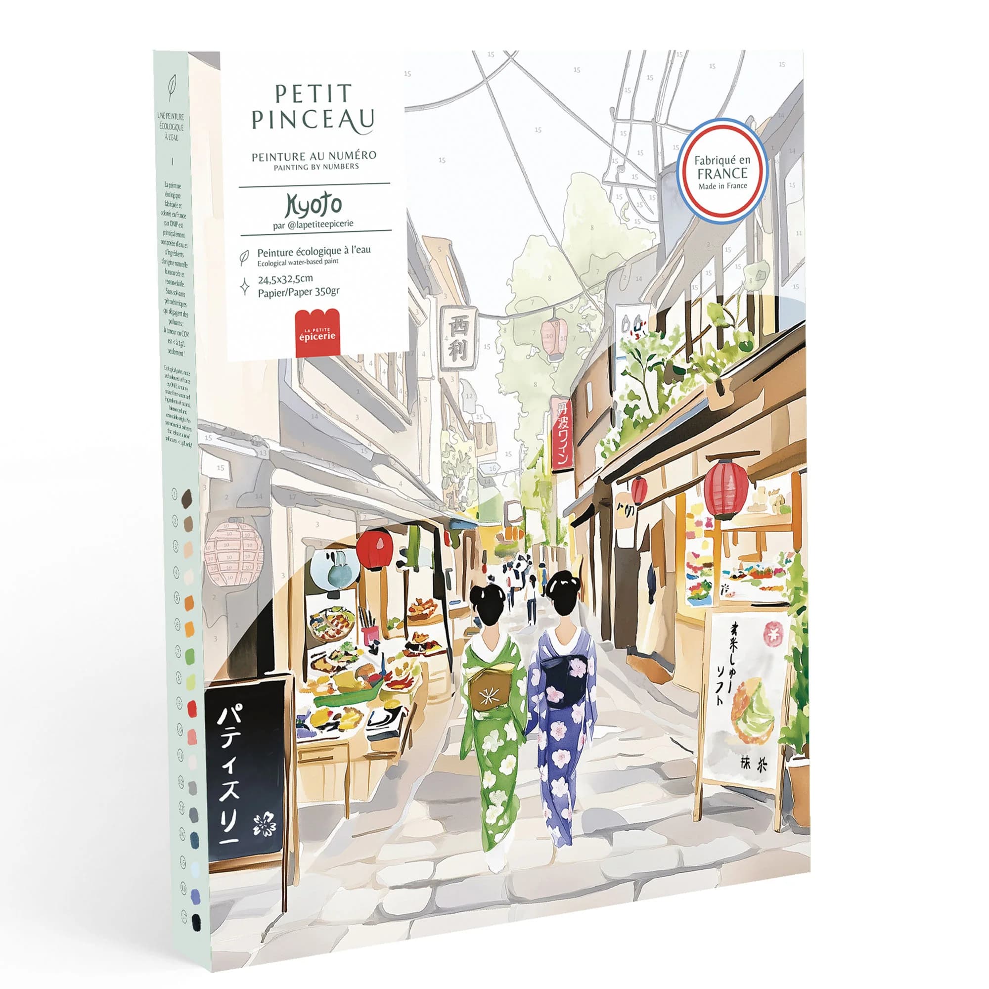 Kit de peinture au numéro Kyoto
