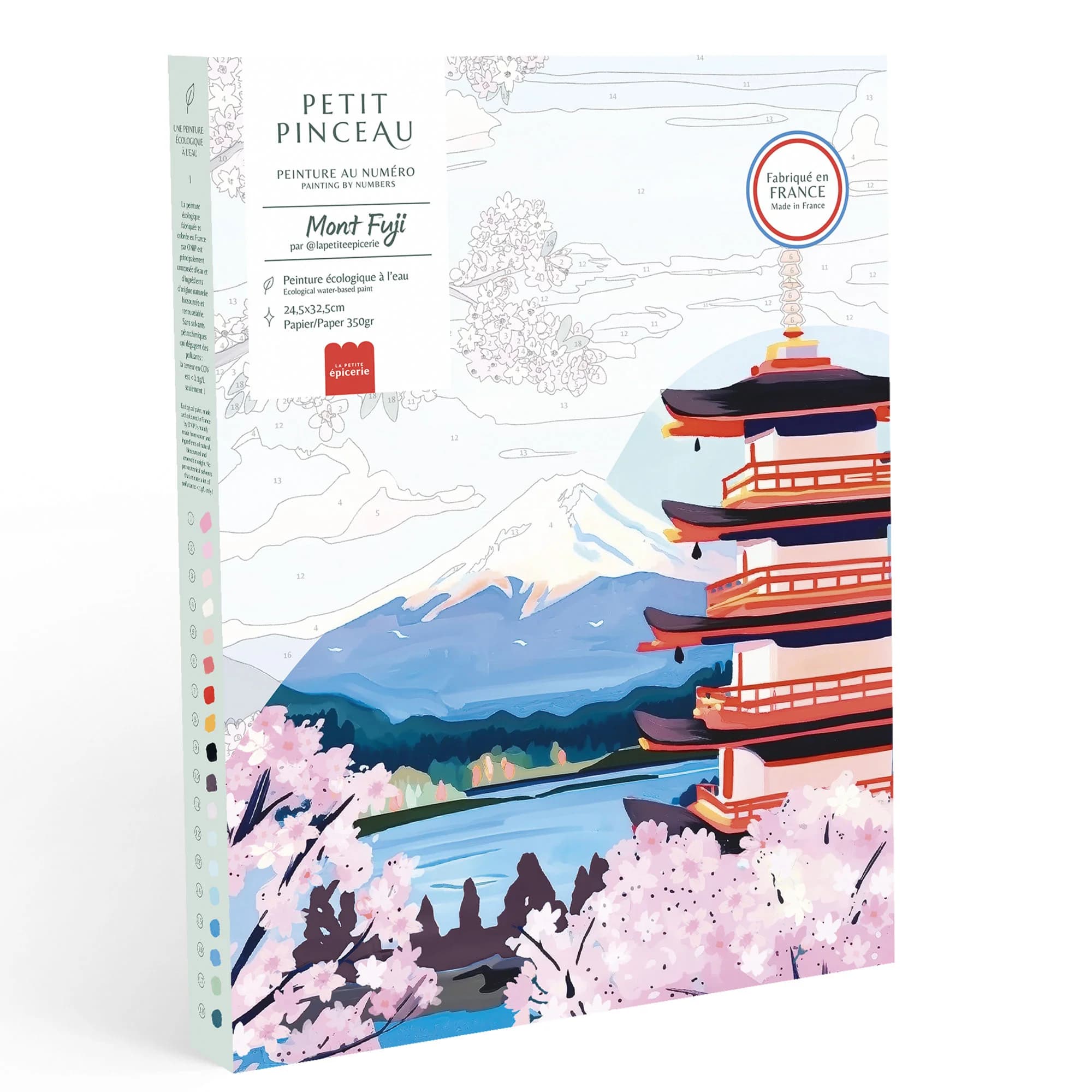 Kit de peinture au numéro Mont Fuji