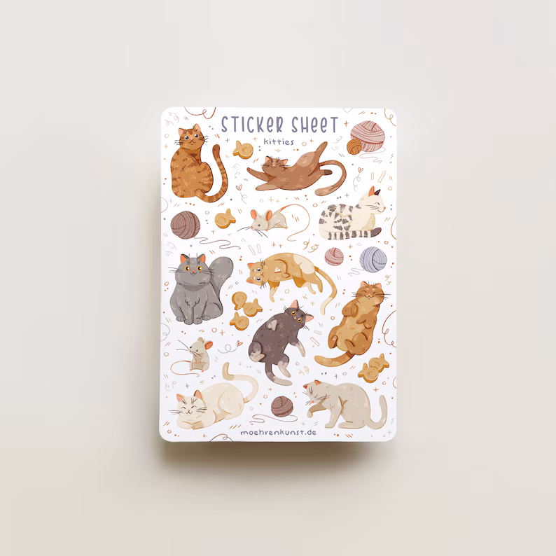 Autocollants Chatons