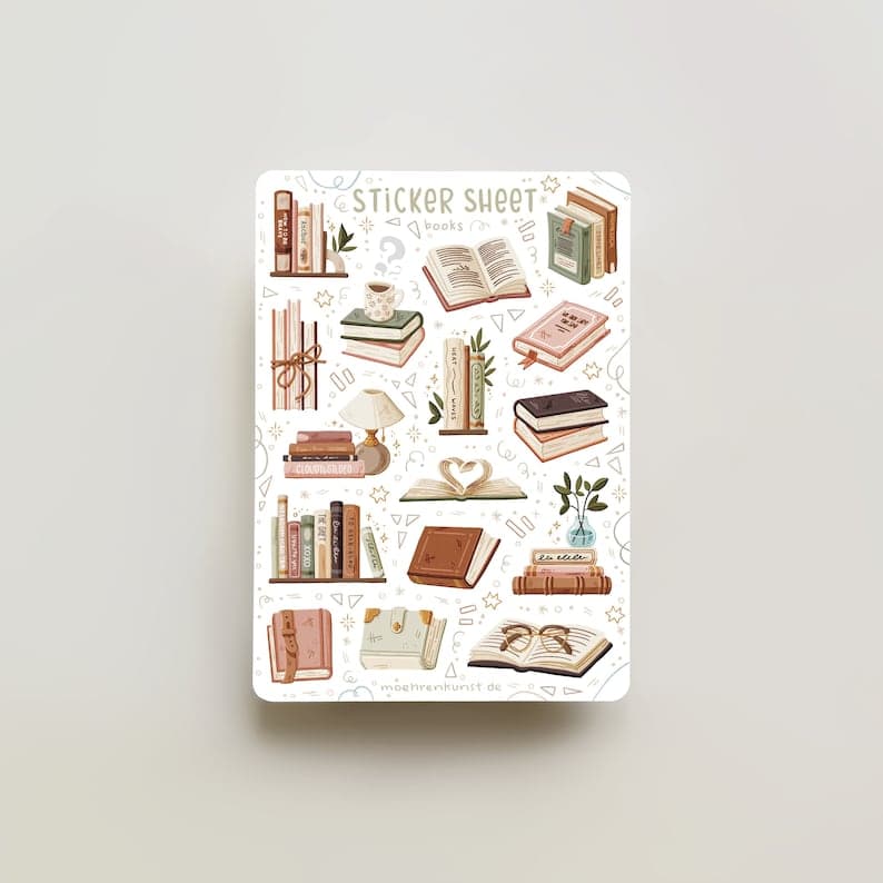 Autocollants Livres
